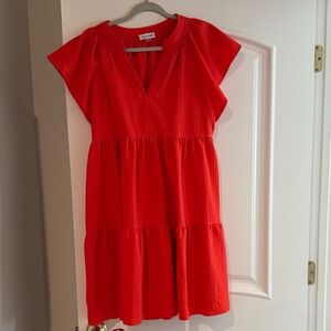 Calvin Klein Red Dress